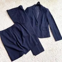 美品』Paul Stuart スカートスーツ上下 黒8 ステッチ ビジネス - メルカリ