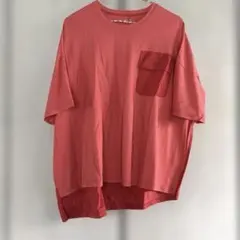 GlOBAL SWITCH グローバルスイッチ異素材ポケット付き 半袖Tシャツ