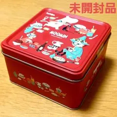 新品未開封 ムーミン缶 ビスケット入のサムネイル