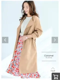 【タグ付き新品】　ジョイントスペース　フェイクスエードコート