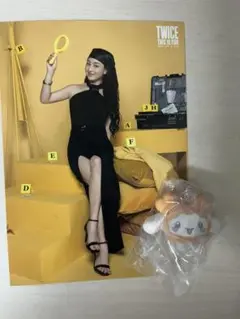 twiceジヒョポストカード&サンリオコラボガチャ