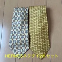 ネクタイ  イエロー　2本セット