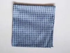 ☆JIM THOMPSON ハンカチ ポケットチーフ ブルー系 シルク100％