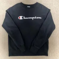 Champion スウェット　ブラック M