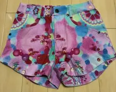 Romance Was Born カラフルプリントショートパンツ 美品猫柄