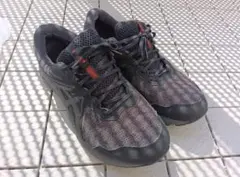 ASICS GEL ゲルコンテント7 ブラック 4E 27.5cm 中古