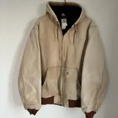 【USA製】Carharttカーハート アクティブ ジャケット ファスナー破損