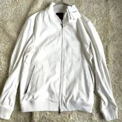 未使用　セオリー STRETCH OXFORD ブルゾン S 白　リネンのサムネイル
