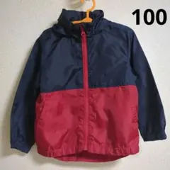 ジャケット ネイビー/レッド