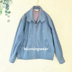 【Munsingwear】マンシングウェア メンズジャケット　青