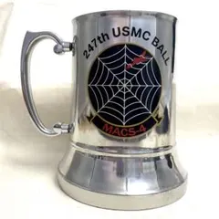 【レア・2022年】USMC 海兵隊 創立247周年記念 ビアマグ MACS-4のサムネイル