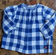 ★お値下げ★ミキハウス　ダブルＢのシャツ★80サイズ★
