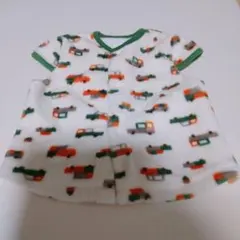 トラック柄フリースベスト