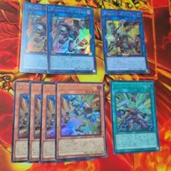 遊戯王 ヴァレルロード・L・ドラゴン他新規ヴァレルデッキパーツセット