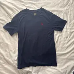 Polo Ralph Lauren ネイビー Vネック Tシャツ