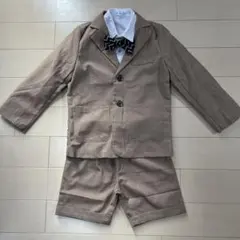 1回着用 フォーマル 4点セット 110cm