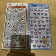 ボンボンドロップシール　ディズニー　ミニ　101匹わんちゃん　スティッチ