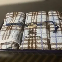 Burberrys チェック柄タオルセット 3枚