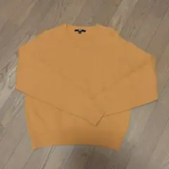 UNIQLO オレンジ色セーター Mサイズ