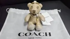 COACH コーチ ベア クマ バッグ チャーム キーホルダー
