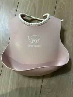 ベビービョルン babybjorn お食事スタイ　ピンク