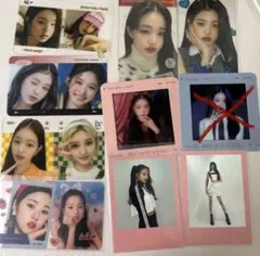 IVE IZ*ONE ウォニョン ガウル イソ 透明トレカ フィルムフォトカード