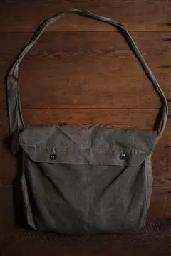 French vintage ブレッドバッグ リネン ミリタリー ブロカント - メルカリ