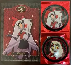 Hazbin Hotel 缶バッジ 2種セット Vaggie Charlieのサムネイル