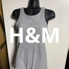 H&Mグレー タンクトップ