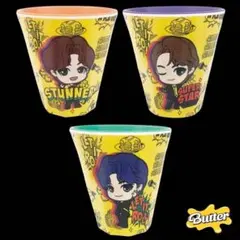 BTS Tiny TAN メラミンカップ テテ ジン ジョングク 3点セット