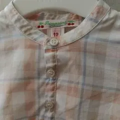 Bonpoint チェック柄 長袖シャツ 12