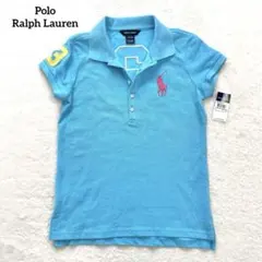 新品 ラルフローレン ビッグポニー刺繍 ナンバリング 半袖ポロ Y2K