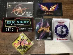 B'z メモリアルプレート色々8点セット 2025年最新】b'z グッズ メモリアルプレートの人気アイテム