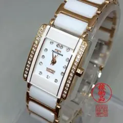 2010s TECHNOS T9872 レディース セラミック サファイアガラスのサムネイル