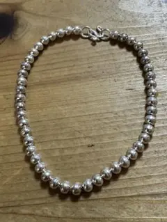 ⭐️ティアム様専用⭐️SV925シルバーボールブレス⭐️約18cm⭐️