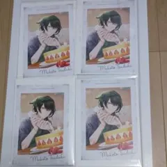 【未使用】スタンドマイヒーローズ 都築誠 入場特典グリカ4枚セット 招待状