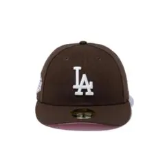 LA 59FIFTY ブラウンキャップ 7 1/8