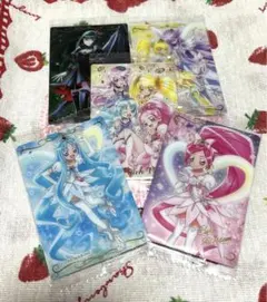 プリキュアカードウエハース　ハトプリセット