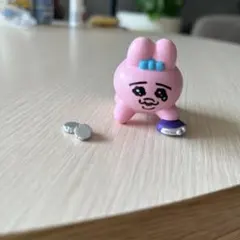 おぱんちゅうさぎ　ピンクのキャラクター カプセルトイ