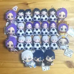 即日発送 ブルーロック ちびぐるみ 9点 ボールぬいぐるみ15点セット