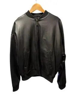 ZARA ブラック ヴィーガンレザージャケット