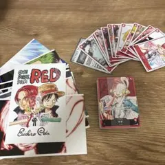 ONE PIECE FILM RED ポストカードセットとカード