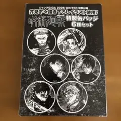 ジャンプGIGA 2026WINTER 付録　缶バッジセット　呪術廻戦