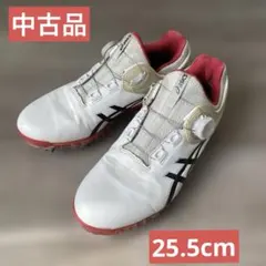 [中古品] asicsゲルエースプロ5 25.5㎝　ゴルフシューズ　ダイヤル式