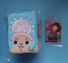 ワンピース一番くじ　プロモカード＆E賞ぬいぐるみマルチカードケース