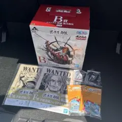ワンピース 一番くじ B賞 シャンクス 他