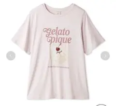 ジェラートピケ ケーキワンポイントTシャツ　接触冷感のサムネイル
