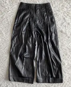 AMIRI BOOTLEG TROUSER レザーニットパンツ サイズ38 - メルカリ