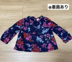 ベビーギャップ 花柄シャツ