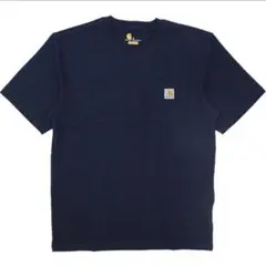 【お値下げ】Carhartt ネイビーTシャツ Sサイズのサムネイル